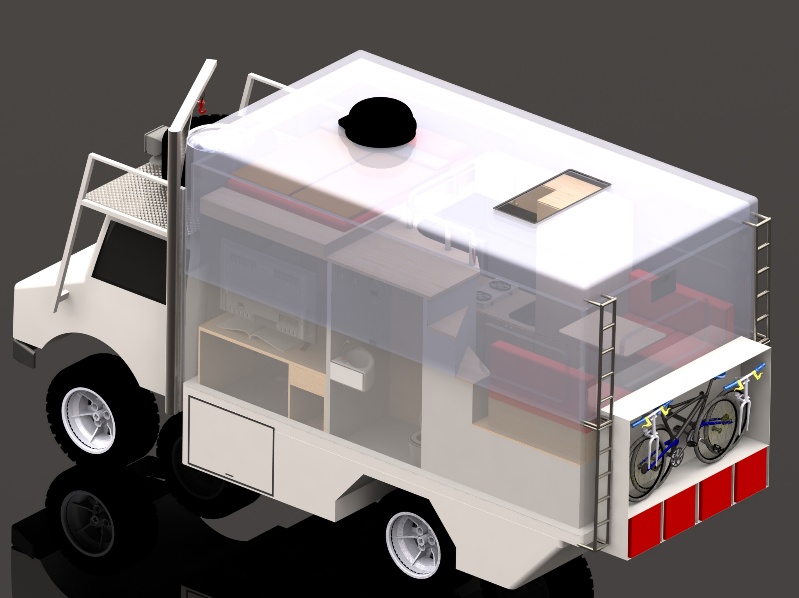 Askeri karavan tasarımı