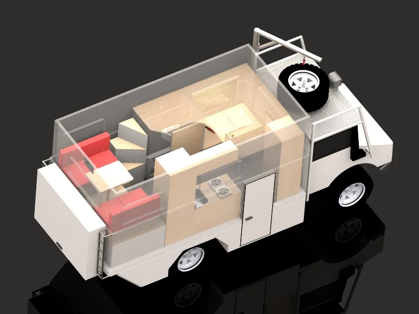 Mobil sahne tırı